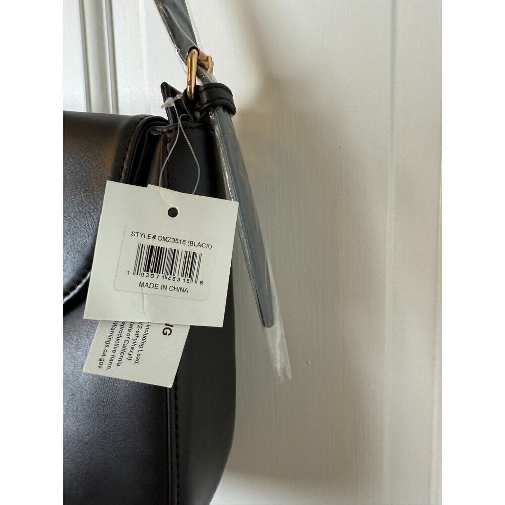 New York & Company Women's James Black Shoulder Bag NWT - Picture 4 of 14